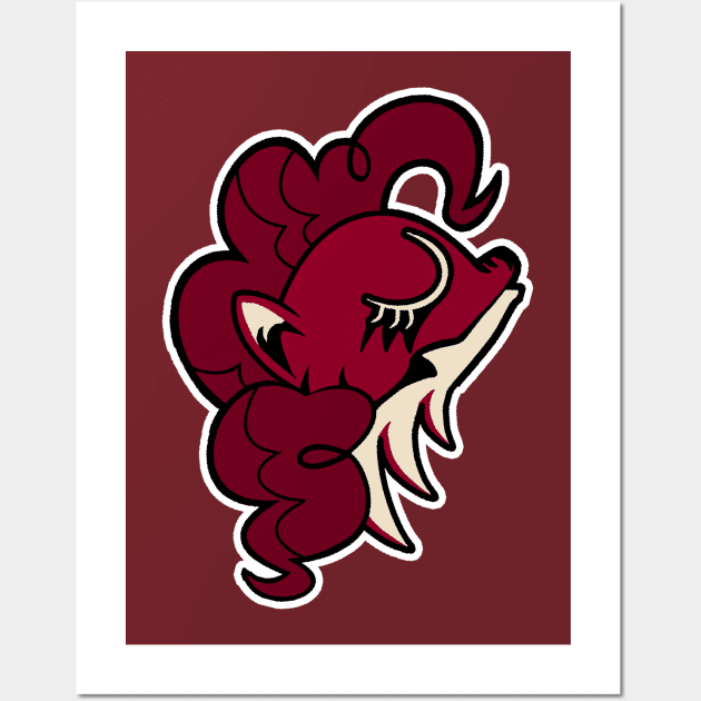 Pinkie Pie (Coyotes) Wall Art by euryoky